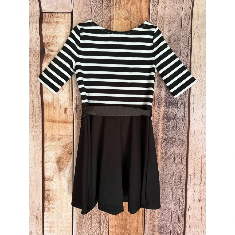 Polo Ralph Lauren Girls Striped Fit & Flare Dress Classic Preppy Girl Size 5 NWT